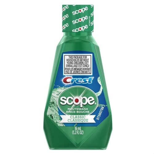 Scope Mouth Wash, Mint, 36ml/1.2oz